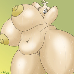 areola belly big_areola big_belly big_breasts big_nipples bodily_fluids breasts buckteeth eyelashes female genitals huge_areola huge_breasts hyper hyper_breasts nervous nervous_smile nervous_sweat nipples obese obese_female overweight overweight_female plant shy shy_smile solo sweat sweatdrop sweaty_body sweaty_breasts sweaty_face sweaty_legs sweaty_thighs teeth thick_thighs vulva m4n electronic_arts plants_vs._zombies popcap_games animate_inanimate elemental_creature flora_fauna garlic_(pvz) humanoid 1:1 absurd_res hi_res