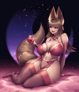 alcohol bangs belly beverage big_breasts black_sclera bra breasts brown_body brown_fur brown_hair clothed clothed_female clothing container cup curvy_figure drinking_glass egyptian female footwear fur garter_belt garter_straps glass glass_container glass_cup hair high_heels huge_breasts legwear long_hair looking_at_viewer midriff navel navel_pendant navel_piercing open_mouth piercing shoes solo tan_body tan_skin thick_thighs thigh_highs thong underwear voluptuous wide_hips wine wine_glass naidong animal_humanoid cat_humanoid felid felid_humanoid feline feline_humanoid humanoid mammal mammal_humanoid absurd_res hi_res