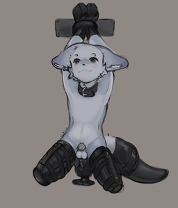 anal anal_penetration animal_dildo animal_sex_toy anthro balls bdsm black_collar blue_body blue_eyes blush bondage bound canine_dildo chastity_cage chastity_device collar cuff_(restraint) dildo dildo_in_ass dildo_insertion dildo_sitting femboy flat_chastity_cage genitals handcuffed handcuffs hands_tied knot knotted_dildo legs_tied looking_pleasured male metal_chastity_cage metal_cuffs object_in_ass penetration restraints sex_toy sex_toy_in_ass sex_toy_insertion smile solo wall_(structure) wearing_chastity_cage wearing_chastity_device wearing_collar soapy_ji absurd_res hi_res
