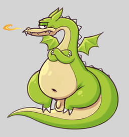 anthro balls belly big_belly big_tail blush blush_lines breath_powers claws elemental_manipulation finger_claws fire fire_breathing fire_manipulation flaccid genitals grey_background male navel overweight overweight_anthro overweight_male penis sharp_teeth simple_background small_penis small_wings solo spikes tail tan_balls tan_penis teeth toe_claws wings zlut385 cuphead_(game) mythology studio_mdhr grim_matchstick dragon mythological_creature mythological_scalie scalie colored digital_drawing_(artwork) digital_media_(artwork)