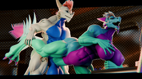 ace balls big_breasts blue_body breasts cyberpunk duo female filling_up genitals huge_breasts hyper hyper_breasts love macro male male/female moan muscular penis sex white_body whitedragon1204 mythology fristy dragon mythological_creature mythological_scalie scalie 3d_(artwork) animated digital_media_(artwork)