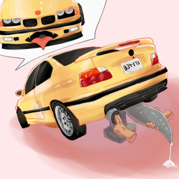 ahegao ambiguous_gender anthro big_penis bodily_fluids car duo feral genitals handjob looking_pleasured machine male male/ambiguous mechanophilia penetration penile penis sex tongue tongue_out unusual_penetration vehicle kneadinggutts animate_inanimate dire_car dire_machine dire_vehicle living_car living_machine living_vehicle 1:1 hi_res