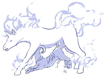 anal anal_penetration animal_genitalia aogami canine canine_penis equine feral gay horn houndoom interspecies knot male mammal nintendo penetration penis pokémon rapidash unicorn video_games
Rating: Explicit
Score: 1
User: Pokelova
Date: March 11, 2014