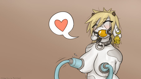 <3 anthro ball_gag blonde_hair blush bovine breast_milking breasts collar ear_piercing ear_tag eyes_closed female gag hair lactating mammal maximignon milk milking_machine piercing plain_background solo
Rating: Questionable
Score: 7
User: Pasiphaë
Date: January 27, 2015 <3 anthro ball_gag blonde_hair blush bovine breast_milking breasts collar ear_piercing ear_tag eyes_closed female gag hair lactating mammal maximignon milk milking_machine piercing plain_background solo
Rating: Questionable
Score: 7
User: Pasiphaë
Date: January 27, 2015