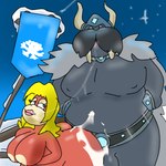 after_kiss anthro belt bodily_fluids cum cum_in_pussy cum_inside female genital_fluids happy happy_sex infidelity looking_at_another looking_at_viewer looking_pleasured male male/female overweight overweight_male penetration penile penile_penetration penis_in_pussy sex vaginal vaginal_penetration viking zesszoss2 donkey_kong_(series) donkey_kong_country_tropical_freeze nintendo scandinavian_mythology candy_kong lord_fredrik snowmads 1:1