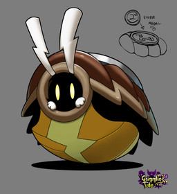 3_toes ambiguous_gender antennae_(anatomy) brown_shell directional_arrow feet grey_background light medal multicolored_shell number paws shell silver_(metal) simple_background solo text title toes white_antennae white_feet yellow_eyes inkarat_mittongtare grimmlins_tale arthropod grimmlin mammal racelow 2022 absurd_res clip_studio_paint_(artwork) colored digital_drawing_(artwork) digital_media_(artwork) english_description english_text full-length_portrait hi_res lighting official_art portrait shaded