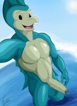 anthro balls big_muscles blue_balls blue_body blue_glans buckteeth day genitals glans humanoid_genitalia humanoid_penis male muscular muscular_anthro muscular_male open_mouth open_smile outside penis sky smile solo standing sun teeth tongue toony water greey help!_i'm_a_fish sasha_(help!_i'm_a_fish) fish marine seahorse syngnathid syngnathiform 2021 absurd_res hi_res