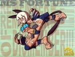 action_pose bangs belt belt_buckle belt_pouch big_breasts big_claws blue_eyes bob_cut breasts buckle claws clenched_teeth clothing collar crop_top fangs female fingerless_gloves gloves hair handwear legwear midriff navel panties pose scar shirt small_waist solo tail tan_body tan_skin teeth text text_background topwear under_boob underwear white_hair fbende skullgirls nadia_fortune animal_humanoid cat_humanoid felid felid_humanoid feline feline_humanoid human humanoid mammal mammal_humanoid 2012 character_name english_text hi_res signature url