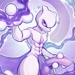 abs anthro balls bodily_fluids foreskin genital_fluids genitals leaking_precum male muscular muscular_male penis precum purple_eyes solo telekinesis white_body himbohotterline nintendo pokemon felid feline generation_1_pokemon legendary_pokemon mammal mewtwo pokemon_(species) 2024 hi_res