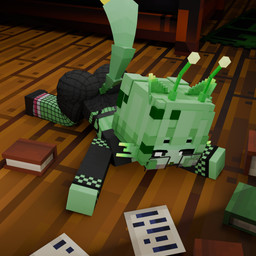 anthro arch_position arched_back armwear big_butt bikini butt clothed clothing ears_up eyewear fishnet_armwear fishnet_clothing fishnet_leggings fishnet_legwear floor from_front_position fur glasses green_body green_fur huge_butt huge_thighs leggings legwear looking_at_viewer male minecraft_skin sex solo string_bikini swimwear tail thick_thighs topwear two-piece_swimsuit underwear wearing_glasses gimad microsoft minecraft mojang roblox xbox_game_studios gnarpy alien felid gnarpian mammal robloxian 1:1 3d_(artwork) digital_media_(artwork) hi_res
