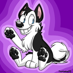 ambiguous_gender black_fur blue_eyes canine cute dog fur husky mammal smile smile_dog solo teeth white_fur xiamtheferret
Rating: Safe
Score: 1
User: DeltaFlame
Date: February 16, 2015 ambiguous_gender black_fur blue_eyes canine cute dog fur husky mammal smile smile_dog solo teeth white_fur xiamtheferret
Rating: Safe
Score: 1
User: DeltaFlame
Date: February 16, 2015