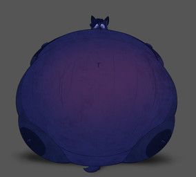 ambiguous_gender anthro belly belly_blush belly_expansion berry_juice beverage big_belly blue_body blue_fur blue_hair blueberry_inflation blueberry_juice blush body_blush body_inflation claws close_to_bursting expansion feet fur hair huge_belly hyper hyper_belly hyper_inflation immobile inflation juice_(beverage) leaking leaking_juice leg_markings looking_down looking_down_at_self markings navel nude scared socks_(marking) solo spherical_inflation stretch_marks toe_claws toeless_(marking) toeless_socks_(marking) wide_eyed fundesian canid canine canis fox hybrid mammal wolf 2026 hi_res