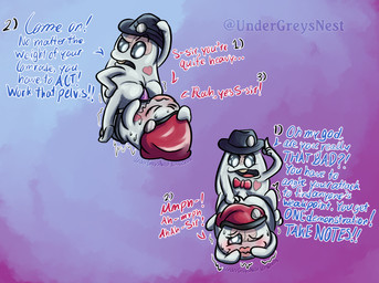 accessory anal anal_fluids anal_penetration beret blush bodily_fluids bow_tie brain butt clothing command demanding dialogue dildo doggystyle duo female female_penetrating female_penetrating_male from_behind_position gradient_background hat headgear headwear heart_symbol lips lube lying machine male male/female male_penetrated medal motion_lines multiple_positions necktie object_in_ass on_back on_bottom on_front on_top organs pegging penetration reverse_cowgirl_position sex sex_toy sex_toy_in_ass sex_toy_insertion simple_background strapon struggling sweat sweatdrop text toying_partner translucent translucent_body white_body undergreysnest the_hundred_line:_last_defense_academy nigou_(thllda) sirei robot 2025 colored dated english_text sequence shaded signature watermark