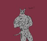 animal_genitalia animal_penis anthro balls big_balls big_pecs body_grab bouncing_balls brindle_coat bulge canine_genitalia canine_penis collar collar_only dick_swing fondling fully_sheathed genitals hand_on_body male markings mature_male muscular muscular_male nipples nude nude_anthro nude_male pecs penis sheath solo spots spotted_body spotted_markings squeezing tail dickinoatmeal canid canine canis domestic_dog great_dane mammal mastiff molosser hi_res