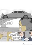 anthro blonde_hair car clothed clothing comic dialogue digital_media_(artwork) english_text female group hair hi_res human inside_car kate_(theterm) mammal simple_background text theterm topwear url vehicle white_background white_clothing young