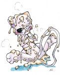 blush cum cum_covered excessive_cum female hindpaw kintora legendary_pokémon masturbation messy mew nintendo one_eye_closed panting paws plain_background pokémon pussy solo tail_sex tail_stimulation video_games white_background
Rating: Explicit
Score: 1
User: Valence
Date: May 25, 2010