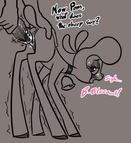 5_fingers adult_on_young age_difference animal_genitalia animal_noises animal_vulva anus ass_up bdsm bell bell_collar bestiality black_text bleating blush bodily_fluids caprine_genitalia caprine_vulva cloven_hooves collar color_coded_text dialogue disembodied_hand disembodied_penis duo erection eyebrows eyelashes faceless_character faceless_human faceless_male female female_feral female_focus feral feral_focus fingers foreskin fur genitals glans half-closed_eyes hand_on_back holding_penis hooves human_on_feral humanoid_genitalia humanoid_penis imminent_sex interspecies male male/female male_human narrowed_eyes older_human older_male open_mouth penis petplay pink_text quadruped retracted_foreskin roleplay shaking side_view sighing snout solo_focus sweat sweaty_face tail talking_feral talking_to_another talking_to_partner text trembling unguligrade vulva young young_female young_feral younger_female younger_feral soulcentinel them's_fightin'_herds pom_(tfh) bovid caprine domestic_sheep human mammal sheep 2025 english_text greyscale monochrome spot_color