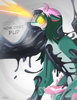 ahegao anthro bdsm blush blush_lines bodily_fluids breath breathing controlled controller controlling corruption dominant drone dronesuit dronification duo femboy genital_fluids genitals glowing glowing_eyes goo_transformation hair halo horn hypnosis hypnotic_eyes hypnotic_light hypnotized_eyes latex leaking_precum liquid liquid_latex long_hair looking_pleasured magic magic_user male male/male mind_control mindfuck penis petplay pose precum ringed_eyes roleplay servant shy slave slime submissive transformation transformation_through_magic wet wet_body wings walk-w-igny mythology aquatic dragon fish goo_creature hybrid monster mythological_creature mythological_scalie scalie shark comic hi_res pinup