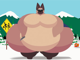 anthro belly big_belly big_breasts big_butt black_eyes black_eyewear black_nose black_sunglasses blood blue_bottomwear blue_clothing blue_shorts blue_sky bodily_fluids bottomwear breasts brown_body brown_ears brown_inner_ear butt clothing corpse death duo eyes_closed eyewear female gun handgun holding_gun holding_handgun holding_object holding_pistol holding_ranged_weapon holding_weapon hoodie huge_belly huge_breasts huge_butt huge_thighs hyper hyper_belly hyper_breasts hyper_butt hyper_thighs looking_at_viewer male morbidly_obese morbidly_obese_anthro morbidly_obese_female mountain multicolored_body obese obese_anthro obese_female one_eye_closed orange_clothing orange_hoodie orange_topwear outside overweight overweight_anthro overweight_female pistol plant police ranged_weapon shorts sign sky smile smiling_at_viewer snow sunglasses tan_body teeth thick_thighs tight_clothing topwear tree two_tone_body weapon wink winking_at_viewer adansin comedy_central south_park kenneth_mccormick unit-k9_(adansin) canid canine canis domestic_dog german_shepherd herding_dog human mammal pastoral_dog 2024 2d_animation 4:3 animated cel_shading colored digital_media_(artwork) loop shaded
