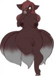 big_breasts big_nipples breasts brown_fur brown_hair canine cute dickgirl dog erect_nipples flaccid fur hair intersex long_hair mammal nipples penis plain_background solo tehbuttercookie thick_thighs voluptuous white_background wide_hips yellow_eyes
Rating: Explicit
Score: 5
User: Z-cat8
Date: April 11, 2014