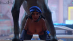 all_fours animal_genitalia animal_penis armwear balls beret bestiality big_breasts big_penis black_hair bottomless bouncing_balls bouncing_breasts bouncing_butt breasts butt clothed clothing dark_body dark_skin doggystyle duo elbow_gloves equine_genitalia equine_penis erection eyelashes eyeliner female female_focus female_on_feral female_penetrated feral feral_penetrating feral_penetrating_female feral_penetrating_human from_behind_position genitals gloves hair handwear happy happy_sex hat headgear headwear hooves huge_breasts huge_penis human_focus human_on_feral human_penetrated interspecies jacket long_hair looking_pleasured makeup male male/female male_on_human male_penetrating male_penetrating_female male_penetrating_human moan not_furry_focus open_clothing open_jacket open_topwear penetration penile penile_penetration penis sex size_difference solo_focus thick_thighs topless topless_female topwear lewdhyl blizzard_entertainment overwatch ana_(overwatch) equid equine horse human mammal 16:9 3d_(artwork) 3d_animation animated digital_media_(artwork) short_playtime sound webm widescreen