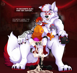 anthro anthro_on_anthro anthro_penetrated anthro_penetrating anthro_penetrating_anthro ball_grab balls big_balls bodily_fluids cum cum_drip cum_inflation cum_inside dripping duo female female_penetrated genital_fluids genitals huge_balls inflation lactating looking_pleasured male male/female male_penetrating male_penetrating_female netflix_and_chill pectoral_bulge penetration penile penile_penetration penis_in_vagina sex size_difference smaller_penetrated text vaginal vaginal_penetration womb_tattoo blaze_studioz mythology whiteskill_family blazesturning dylan_whiteskill_(thatwereboy) canid canine canis mammal mythological_canine mythological_creature werecanid werecanine werecreature werewolf wolf absurd_res hi_res translation_request