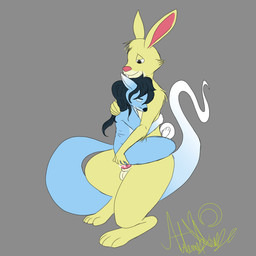 anal anal_penetration anthro big_feet bodily_fluids cum cum_in_ass cum_inside duo feet genital_fluids holding_partner male male/male penetration thick_thighs fledgedragonfox disney winnie_the_pooh_(franchise) fledge_(fledgedragonfox) rabbit_(winnie_the_pooh) canid canine fox hybrid lagomorph leporid mammal rabbit 1:1