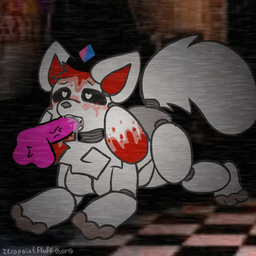 all_fours alternate_universe anthro balls black_sclera blood blood_stain blush bodily_fluids breasts cheek_tuft chest_tuft clothing crystal cum cum_in_mouth cum_inside cum_on_own_penis cum_on_penis cum_on_self disembodied_penis duo ejaculation eyebrows faceless_character faceless_male facial_tuft featureless_breasts fellatio female female_penetrated fluffy fluffy_balls fluffy_chest fluffy_tail fur genital_fluids genitals grey_body hair hat hat_only head_tuft headgear headgear_only headwear headwear_only heart_eyes heart_symbol in_mouth machine male male/female male_penetrating male_penetrating_female markings mostly_nude oral oral_only penetration penile penis penis_in_mouth pink_balls pink_penis pupils red_body red_ears red_fur red_hair red_inner_ear red_markings saliva saliva_on_penis sex tail tail_motion tuft vein veiny_penis vhs_filter white_body white_fur white_pupils zeropointfluff five_nights_at_freddy's scottgames crystal_(zeropointfluff) fan_character animatronic canid canine felid feline hybrid mammal robot 1:1 2d_animation animated frame_by_frame motion_tweening