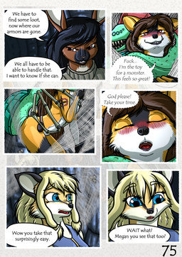 anthro anthro_on_feral anthro_penetrated beasty belly bestiality big_breasts black_hair blonde_hair blue_eyes bound breasts brown_body brown_eyes brown_fur brown_hair cotton_tail curled_tail dialogue dog_tail fantasy female female_on_feral female_penetrated feral feral_penetrating feral_penetrating_anthro fur genitals hair large_spitz long_hair male male/female male_feral male_penetrating male_penetrating_female mature_female medieval medium_breasts penetration penis ponytail red_eyes sex slightly_chubby tail text white_belly yellow_body yellow_fur conditional_dnp zaiksmckraven tqfq grace_o'malley madlaine_mckraven megan_bryar canid canine canis cottontail_rabbit domestic_dog fox german_spitz lagomorph leporid mammal monster pomeranian rabbit spitz swift_fox true_fox absurd_res comic english_text hi_res