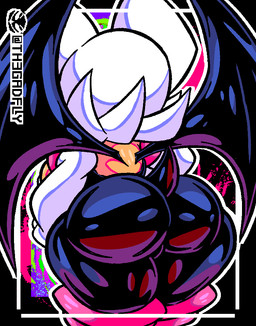 anthro big_breasts big_butt breasts butt butt_focus clothing female rear_view solo tight_clothing th3gadfly sega sonic_the_hedgehog_(series) rouge_the_bat bat mammal hi_res