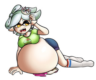 after_vore belly big_belly breasts clothing female female_pred footwear humanoid_pred knee_highs knee_socks legwear oral_vore same_size_vore socks solo vore jaxbeef ambient_among_us among_us innersloth nintendo splatoon marie_(splatoon) animal_humanoid aquatic aquatic_humanoid cephalopod cephalopod_humanoid humanoid inkling mollusk mollusk_humanoid digital_media_(artwork) hi_res
