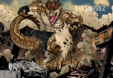 4_fingers 4_toes abs anthro balls balls_outline biceps boxer_briefs brown_body building building_destruction bulge car city claws clothing destruction detailed_bulge erection erection_under_bottomwear feet finger_claws fingerless_gloves fingers genital_outline genitals gloves handwear macro macro_anthro macro_male male muscular muscular_anthro muscular_male nude open_mouth outside paws penis_outline rampage sky solo stomping tail teeth toe_claws toes tongue underwear vehicle vehicle_destruction vein yellow_eyes bellowez mythology pyronite(commissioner) brutus_(pyronite) dragon mythological_creature mythological_scalie scalie hi_res