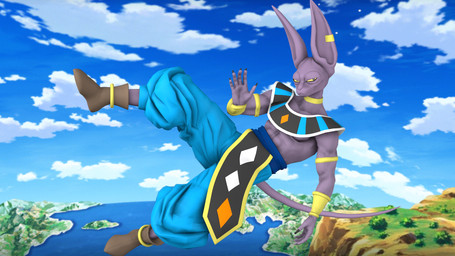 abs anthro armlet biceps bottomwear bracelet clothing ear_piercing ear_ring footwear gold_(metal) gold_jewelry hairless jewelry male muscular muscular_anthro muscular_male neck_ring pants piercing purple_body purple_skin ring_piercing shoes solo tail yellow_sclera crescentpapermoon dragon_ball dragon_ball_super beerus domestic_cat felid feline felis hairless_cat mammal sphynx_(cat) 16:9 3d_(artwork) digital_media_(artwork) hi_res widescreen