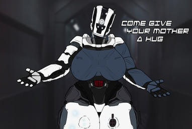 big_breasts breasts dialogue female front_view hug_invitation hug_request machine not_furry overweight photo_background requesting solo talking_to_viewer text thick_thighs methados i_am_mother netflix mother_(i_am_mother) humanoid robot robot_humanoid 2021 absurd_res english_text hi_res photography_(artwork) portrait three-quarter_portrait