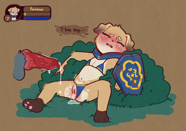 after_sex anthro anthro_on_anthro bikini bodily_fluids clothing clothing_aside cum cum_drip cum_in_vagina cum_inside defeated disembodied_penis dripping duo female female_anthro forced genital_fluids genitals knot knotted_penis loli looking_pleasured male male/female male_anthro navel panties panties_aside penis pose rape sex shield size_difference swimwear tears two-piece_swimsuit underwear underwear_aside young young_anthro young_female conditional_dnp viotailed blizzard_entertainment warcraft canid mammal vulpera werecanid werecreature worgen colored detailed digital_drawing_(artwork) digital_media_(artwork) hi_res shaded