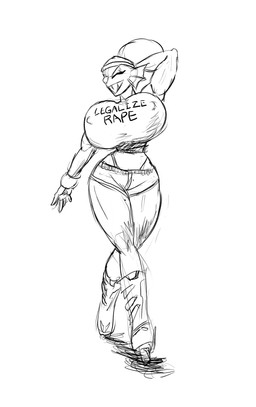 big_breasts bottomwear breasts clothing degradation_text female footwear hotpants huge_breasts inline_skates inviting monster_girl_(genre) roller_skates sharp_teeth shirt shorts solo t-shirt teeth text text_on_clothing text_on_topwear topwear putricia undertale undertale_(series) undyne humanoid hi_res monochrome sketch