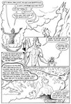 2021 :d anthro black_and_white clothed clothed/nude clothed_male clothing comic dialogue dragon english_text equid equine female frill_(anatomy) group gustav_(here_there_be_dragons) hair here_there_be_dragons horn horse karno larger_female male mammal monochrome mythological_creature mythological_scalie mythology nude open_mouth open_smile oracle_ruzuya scalie size_difference smaller_male smile smoke speech_bubble teeth text trio wings zashy