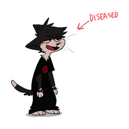 anthro black_body black_clothing black_fur black_hair black_nose bracelet clothing cute_fangs dipstick_tail facial_tuft fangs fur gesture hair hand_gesture jewelry looking_away male markings multicolored_body multicolored_fur narrowed_eyes open_mouth pointing simple_background solo spiked_bracelet spikes tail tail_markings teeth tuft two_tone_body two_tone_fur whiskers white_background white_body white_fur yellow_eyes softfuzzymike domestic_cat felid feline felis mammal 1:1 absurd_res hi_res