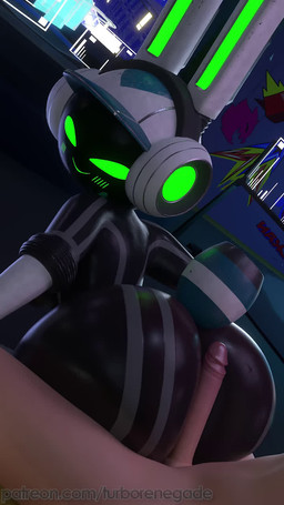 :3 anthro anus arched_back arm_support ball_slap balls_deep barely_visible_anus baseball_cap bent_over between_legs big_butt big_penis black_body blinking blush bottom_heavy breasts building butt butt_focus city cityscape clothing duo dutch_angle electronics erection faceless_character faceless_human faceless_male female female_on_human female_on_top female_penetrated floating_tail fluorescent_light foreskin from_behind_position garage genitals glowing glowing_anus glowing_eyes glowing_face glowing_genitalia glowing_nipples glowing_vulva graffiti green_eyes green_nipples green_vulva grey_markings grinding hand_on_knee hand_on_leg hands_on_knees hands_on_legs hat headgear headphones headwear hologram hot_dogging huge_butt huge_hips huge_thighs humanoid_genitalia humanoid_penis indoor_sex inside lap_dance_position leaning leaning_forward looking_at_another looking_at_partner looking_back looking_pleasured low_framerate machine male male/female male_moans male_on_bottom male_penetrating male_penetrating_female markings moan monitor music nipples on_bottom on_top orgasm outercourse penetration penile penile_penetration penis penis_in_vagina pull_out rabbit_ears screen screen_face sex shaking_butt shortstack simple_face sitting sitting_on_another size_difference skyscraper slap small_waist spread_legs spreading stripes tail television thick_thighs three-quarter_view vaginal vaginal_penetration vulva white_clothing wide_hips wire turborenegade opennsfwsp_(sfx) thebredfactory_(va) zoidrawzaton_(modeler) project_turboblast tempo_(project_turboblast) human lagomorph leporid mammal rabbit robot 3d_(artwork) 3d_animation 9:16 animated background_music better_version_at_paywall digital_media_(artwork) hi_res long_playtime loop sound video voice_acted watermark
