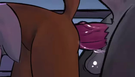 all_fours ambiguous_fluids ambiguous_penetration anal_fluids anthro balls bodily_fluids bottomless brown_body butt canon_couple clothed clothing doggystyle duo erection faceless_character faceless_male female female_penetrated from_behind_position fur genital_fluids genitals male male/female male_penetrating male_penetrating_female moan nude open_mouth orange_body orange_fur outside penetration penile penile_penetration penis rough_sex sex shirt shirt_only tail topwear topwear_only white_clothing white_shirt white_topwear wrong_hole yourpapa666 dreamworks the_bad_guys diane_foxington mr._wolf_(the_bad_guys) canid canine canis fox mammal wolf 2025 2d_animation animated digital_media_(artwork) frame_by_frame short_playtime sound webm