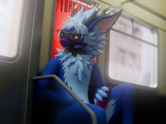 animal_genitalia animal_penis anthro biped blue_body blue_fur blue_hair body_hair chest_fur chest_hair chest_tuft collar digitigrade erection eyewear finger_on_penis fingers fluffy fluffy_ears fluffy_hair fur genitals glasses hair halter horn male multicolored_body multicolored_fur multicolored_hair neck_tuft nude penile penis public public_erection public_nudity public_transportation rapid_transit sitting solo subway tuft wearing_glasses malikproto nardoiri_(modeler) mythology malik_(malikproto) dragon furred_dragon furred_scalie mythological_creature mythological_scalie nardoragon scalie 2025 3d_(artwork) 4:3 absurd_res blender_(artwork) digital_media_(artwork) hi_res