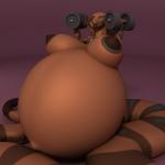 1:1 3d_(artwork) anthro anthroanim apode areola belly big_belly big_breasts breasts cobra digital_media_(artwork) draconcopode dumbbell erect_nipples exercise female hi_res huge_belly huge_breasts hyper hyper_belly hyper_breasts hyper_pregnancy jamila_queen_cobra legless lips looking_at_viewer naga navel nipples non-mammal_breasts non-mammal_nipples nude pregnant pregnant_anthro pregnant_female reptile scalie serpentine simple_background smile snake snake_hood solo weights wide_hips workout