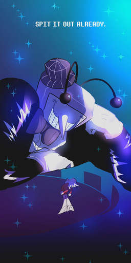 clothing dialogue duo electronics for_a_head hair hat headgear headwear macro_male male not_furry screen screen_face simple_background teeth television text spmtnlove deltarune undertale_(series) spamton_g._spamton tenna_(deltarune) addison_(deltarune) darkner humanoid object_head screen_head tv_head comic digital_media_(artwork) english_text hi_res