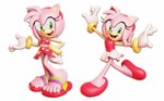2023 3d_(artwork) 5_fingers 5_toes absurd_res amy_rose anthro bottomwear clothing digital_media_(artwork) eulipotyphlan feet female fingers footwear gloves green_eyes handwear hedgehog hi_res jcthornton mammal mario_and_sonic_at_the_olympic_games open_mouth open_smile pink_body pink_skin pose sandals sega shoes simple_background skirt smile solo sonic_the_hedgehog_(series) sonic_x toes