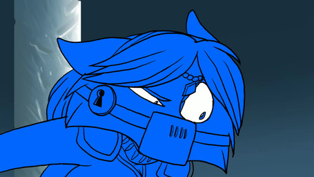 anthro bdsm bondage bound breasts captured clothed clothing duo eyebrows feet female gag gagged grin holding_object key muzzle_(object) muzzled panicking raised_inner_eyebrows regret rescue simple_background smile solo_focus text oddjuice nintendo star_fox fox_mccloud krystal_(star_fox) canid canine fox mammal 16:9 2019 2d_animation animated digital_drawing_(artwork) digital_media_(artwork) english_text frame_by_frame hi_res line_art no_sound short_playtime video widescreen