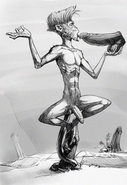 anthro balls barefoot dildo disembodied_penis duo erection feet genitals humanoid_genitalia humanoid_penis male nude penis prehensile_feet sex_toy solo_focus toes mortim-art haplorhine mammal monkey primate greyscale monochrome