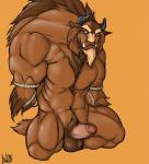 2011 abs balls bdsm beast_(disney) beauty_and_the_beast biceps big_muscles body_hair bondage bound brown_eyes brown_fur chest_tuft disney dwalker erection fangs fur hairy happy_trail horn huge_muscles humanoid_penis kneeling male muscles nude pecs penis pose presenting rope rrowdybeast sheath solo teeth tuft
Rating: Explicit
Score: 14
User: furmann
Date: September 30, 2013
