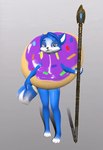 anthro clothing costume dessert donut_costume doughnut female food food_costume krystal's_staff pastry solo alargewoodenbadger nintendo star_fox krystal_(star_fox) canid canine fox mammal 3d_(artwork) animated digital_media_(artwork) short_playtime turntable_(animation)