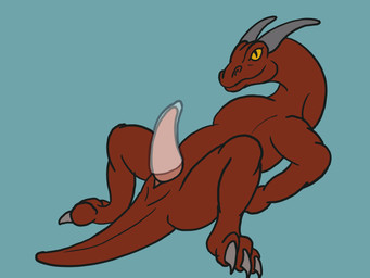 3_toes bodily_fluids claws condom cum ejaculation feet genital_fluids genitals grey_claws grey_horn horn inflation male orgasm penis red_body sexual_barrier_device simple_background solo tapering_penis teal_background toes yellow_eyes rathkin mythology dragon mythological_creature mythological_scalie reptile scalie 4:3 animated hi_res short_playtime