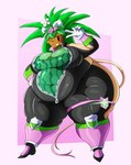 belly big_belly big_breasts black_eyes blush blush_stickers breasts female flower for_a_head gesture green_hair hair hand_gesture huge_breasts huge_thighs hyper hyper_breasts hyper_thighs looking_at_viewer navel obese obese_female obese_humanoid one_eye_closed overweight overweight_female overweight_humanoid plant pottery simple_eyes smile solo standing tail thick_thighs v_sign wink veryfilthything blaster_master kanna_(blaster_master) elemental_creature elemental_humanoid flora_fauna humanoid object_head plant_humanoid absurd_res hi_res